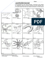 Divisiones Artropodos Por Dos Cifras PDF