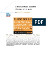 10 Habilidades Que Todo Docente Debería Potenciar en El Aula