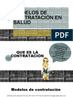 Modelos de contratación en salud