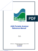 6400 Portable Analyzer Reference Manual