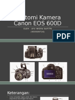 Anatomi Kamera Canon EOS 600D