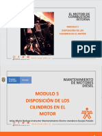 Motores Diesel Modulo 5 Disposición de Los Cilindros en El Motor