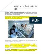 Las 12 Partes de Un Protocolo de Investigación PDF