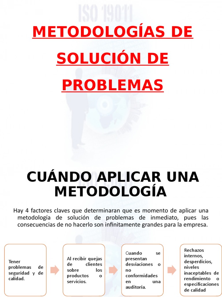 Metodologías Efectivas para Solución de Problemas | PDF | Metodología