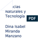 Ciencias Naturales y Tecnología