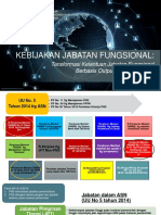 Materi Sosialisasi Kebijakan Jabatan Fungsional MenPANRB 26092019 PDF