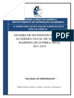 Guia de preparação para exames de Matemática e Física da Academia Naval de Angola