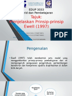 Kumpulan 1 Menjelaskan Prinsip-Prinsip Pembelajaran Ewell (1997)