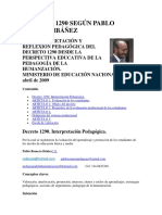 Decreto 1290 Según Pablo Romero Ibáñez PDF