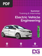 DIYguru Electric Vehicle Summer Training Course Brochure PDF