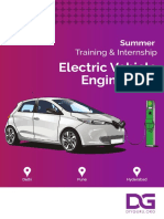 DIYguru Electric Vehicle Summer Training Course Brochure PDF