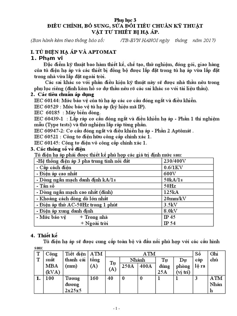 Phu Luc 3 | PDF