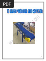 Belt Conveyor Report Analysis