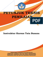 Juknis Penilaian Instruktur Kursus Tata Busana PDF