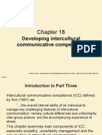 Developing intercultural communicative competence