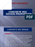 Concrete Mix Design