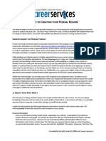 5 Steps Federal Resume PDF