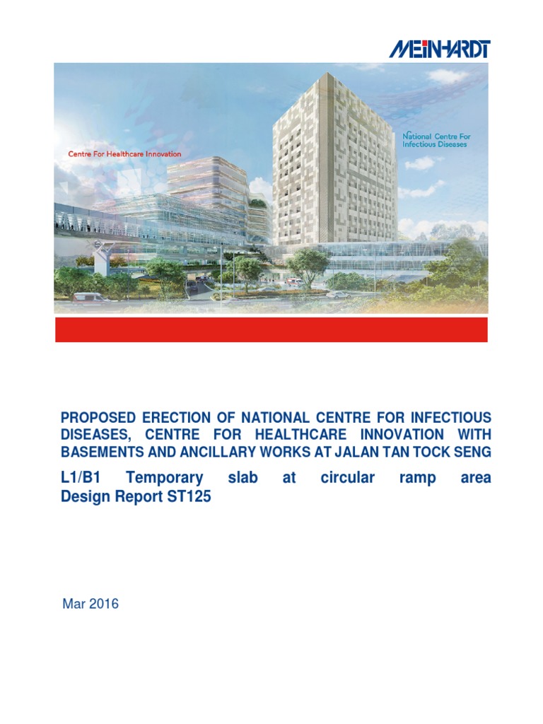 Tan Tock Seng Hospital Design Report | PDF | Deep Foundation | Basement