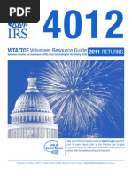 IRS Publication 4012 Volunteer Resource Guide