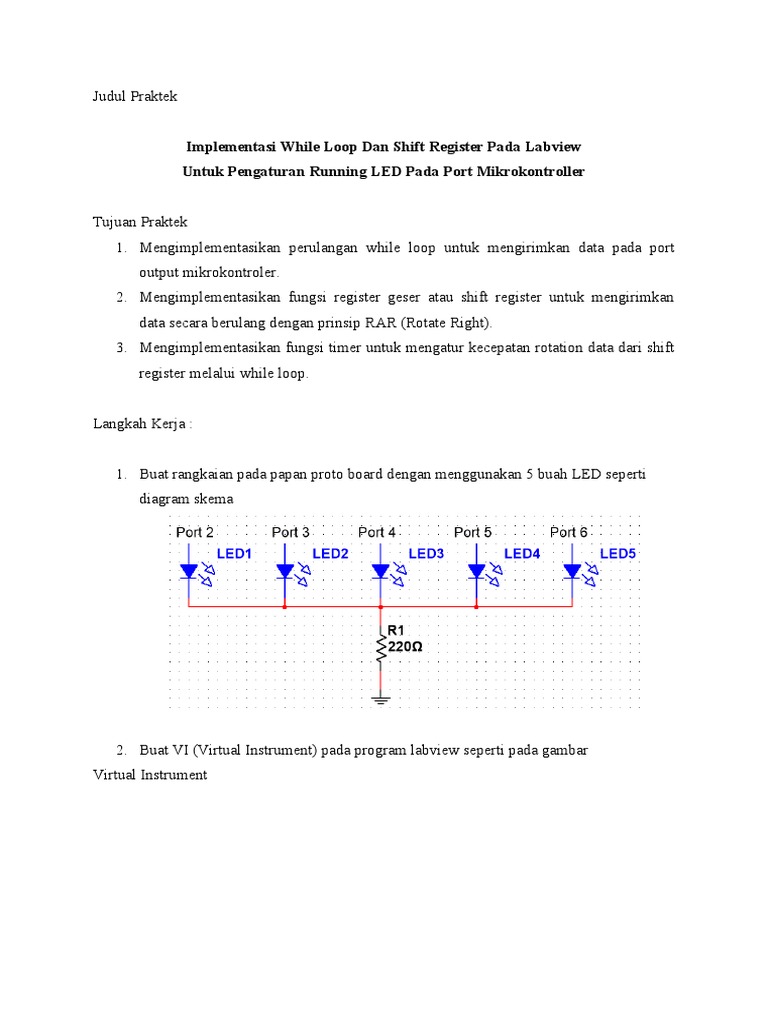 Implementasi While Loop di LabVIEW | PDF