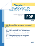 Chapter 1 Introduction To Embedded Syste