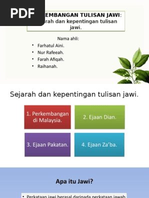 Jawi Group 1 Pdf