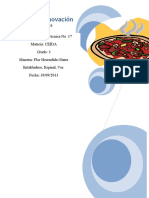 Proyecto de Innovación sobre la Pizza Hawaiana