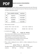 Chemical Equilibrium