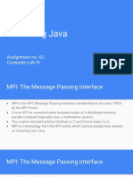 MPI Using Java PDF