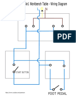 Diagrama de Cableado Eléctrico Del Botón de Inicio Greensaw PDF