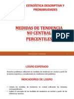 Semana 4 Sesiones 7 y 8 Medidas de Tendencia No Central PDF