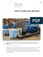 15 Basic Steps in Boiler Design - Meee Services - Mechanical Design