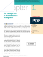 HRM Strategic Role PDF