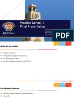 Final Presentation PS (IOCL) PDF