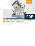 KILOVAC Current Sensing (KCS) Contactors From TE - 2386 - KCS01 - Bro - R1 PDF