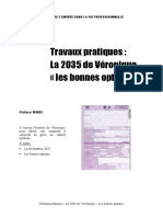 Travaux pratiques _ La 2035 de Véronique «les bonnes options» - PDF