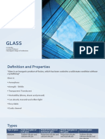 Glass Properties and Types