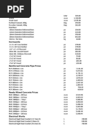 Construction Supplies Price List2 PDF