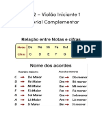 Material Complementar - Aula 2 - Violão Iniciante 1 PDF