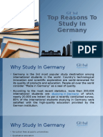 Top Reasons To Study in Germany