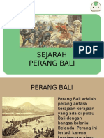 Sejarah Perang Bali