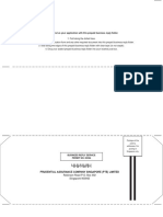 Prudential Business Reply Envelope PDF