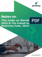 The Code On Social Security 2019 The Industrial Relations Code 2019 45