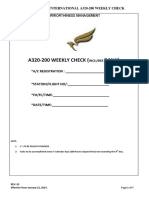 Weekly Check A320 PDF