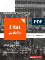 Fiat Justitia Ed. Maret 2013 PDF