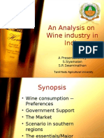 An Analysis On Indian Wine INdustry