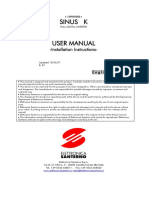Santurno-Sinus-K-Manual-Installation-Instructions