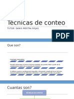 Técnicas de Conteo