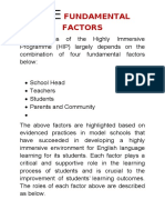 Hip FUNDAMENTAL FACTORS