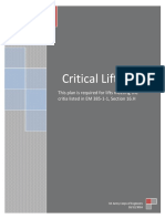 Critical Lift Plan Checklist